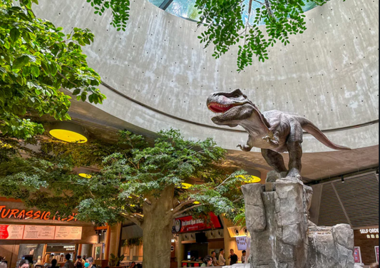Jurassic Nest Food Hall - New Dino Themed Food Hall in Gardens By The Bay