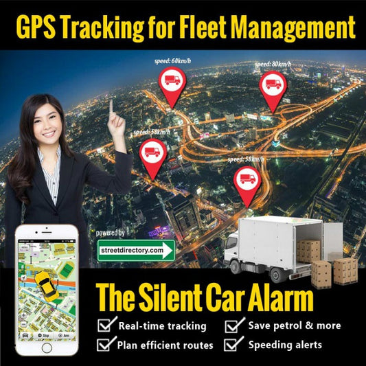 Silent Car Alarm GPS Tracker; Track Your Car or Company Vehicles
