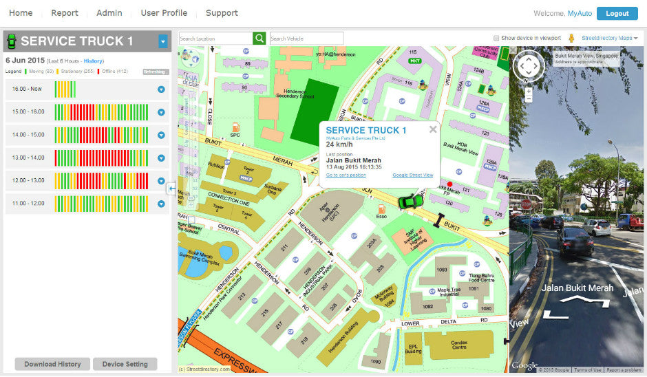 Silent Car Alarm GPS Tracker; Track Your Car or Company Vehicles